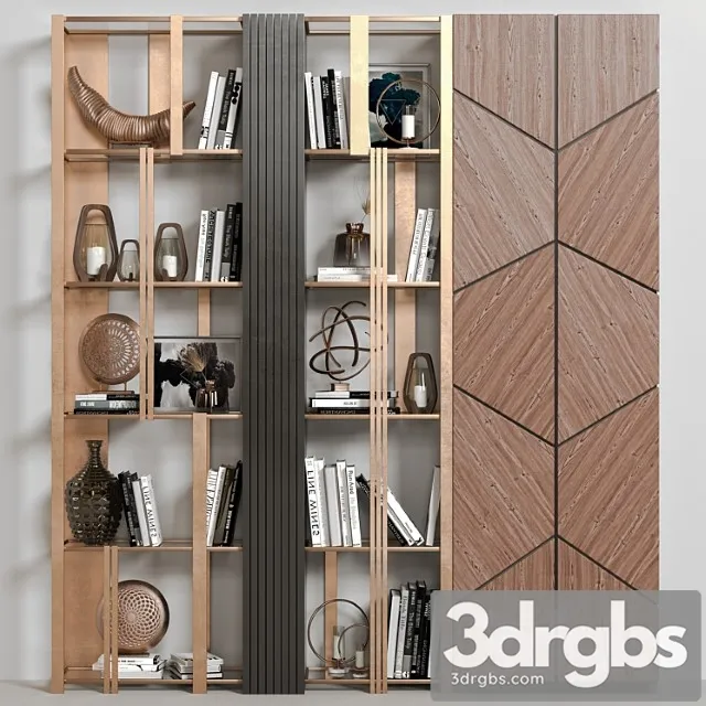 Decorative Wardrobe 06 3D Model Free