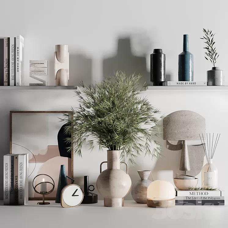 Decorative_set12 3D Model Free