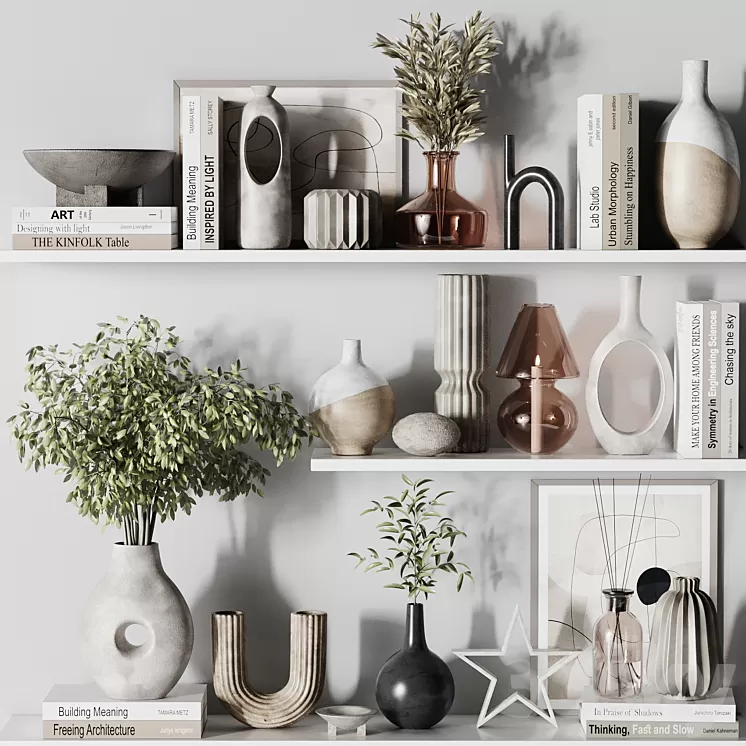 decorative_set20 3D Model Free