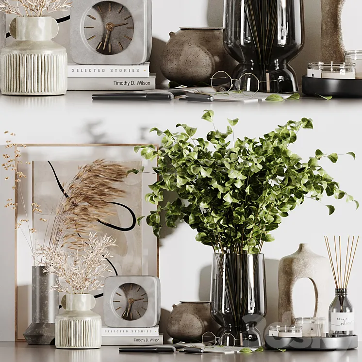 decorative_set28 3D Model Free