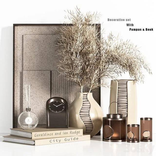 decorative_set_002_be3d 3D Model