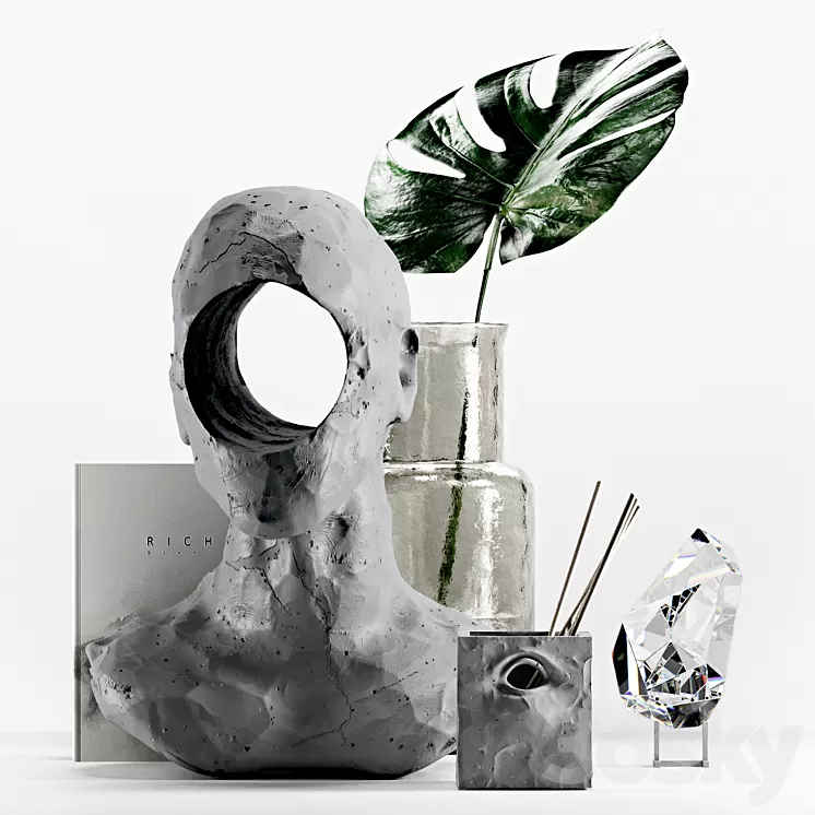 Decorative_Set_004 3D Model