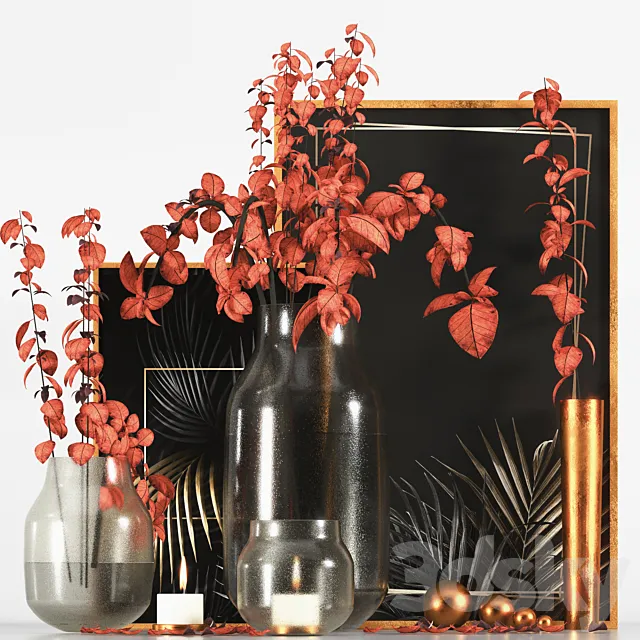 Decorative_set_011 3DModel