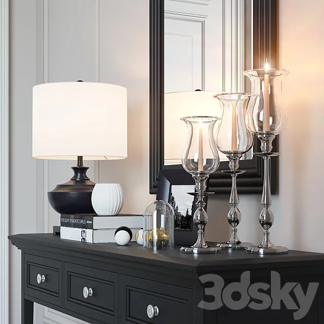 Decorative_set_09 3D Model