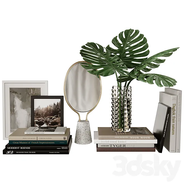 Decorative_set_1 3DModel