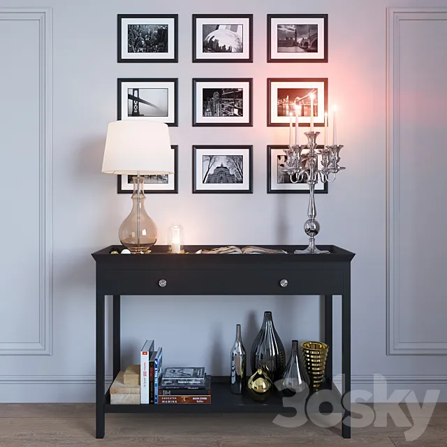 Decorative_set_11 3DModel