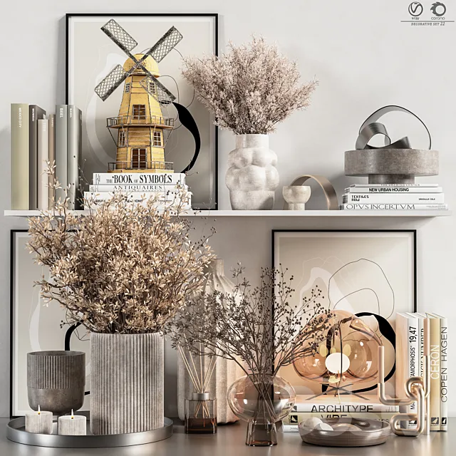 decorative_set_22 3D Model