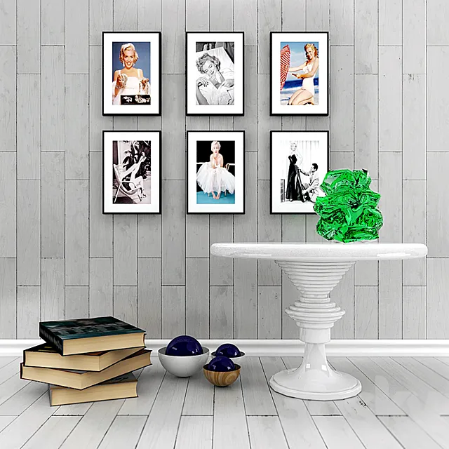 decorative_set_Monro 3DModel