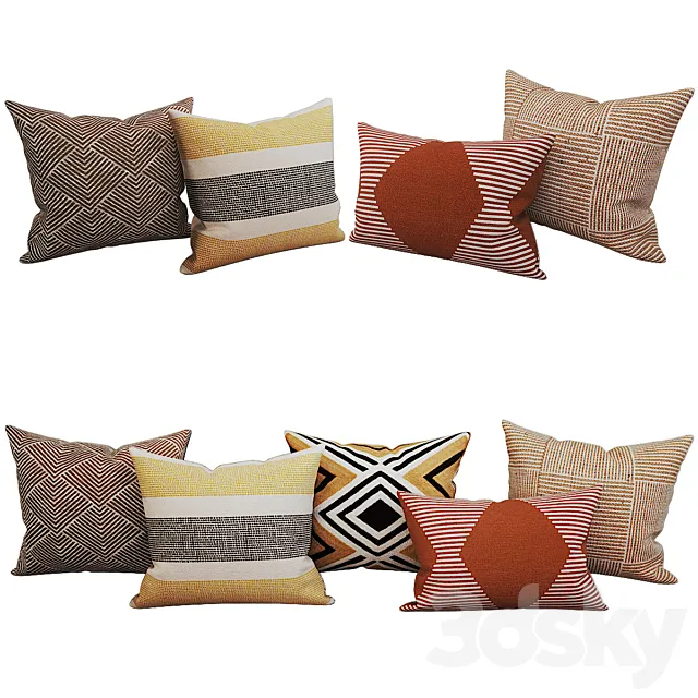 Decorative_set_pillow_26 3DModel
