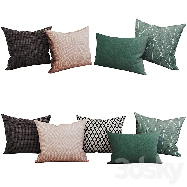 Decorative_set_pillow_29 3D Model