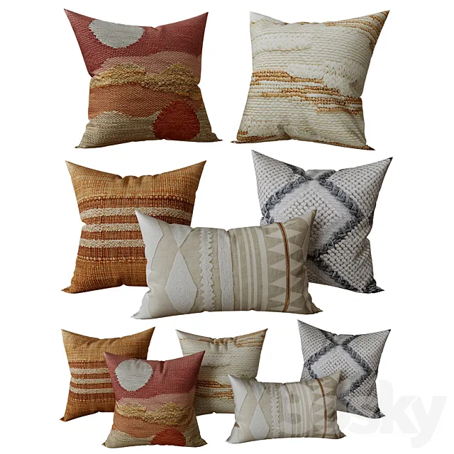 Decorative_set_pillow__13 3D Model