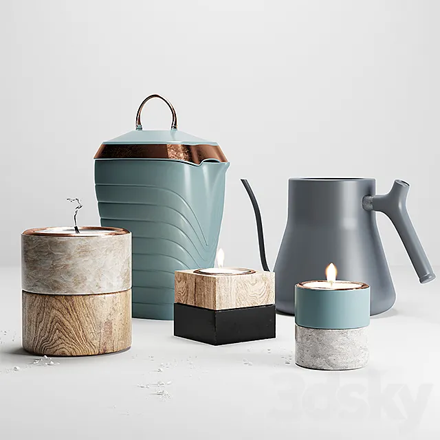 Decore set 003 3DModel