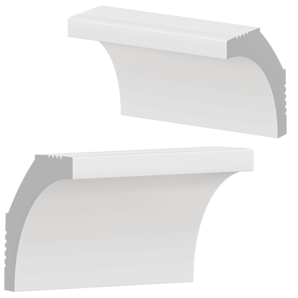 Decostar - Skirting board SGB-35_35 3D Model