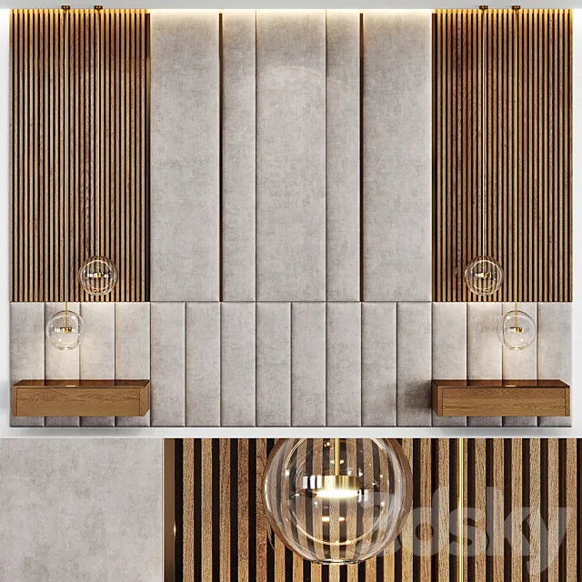 Decotarive Wall panel 028 3D Model