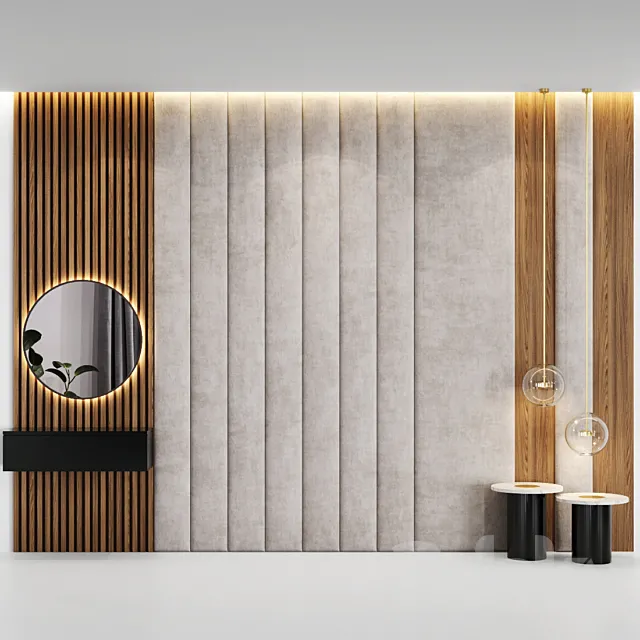 Decotarive Wall panel 034 3DModel