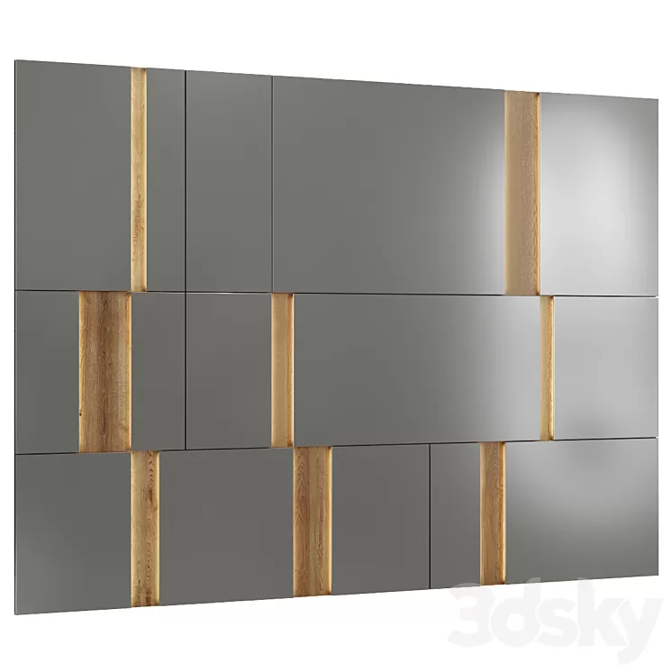 Decotarive Wall panel 039 3D Model