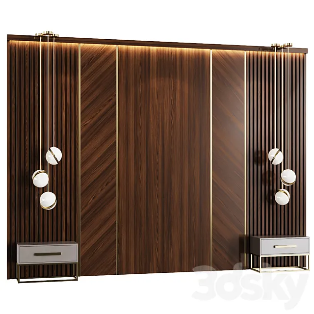 Decotarive Wall panel 040 3D Model