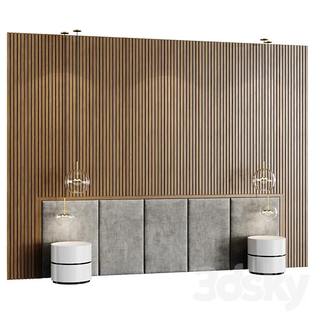 Decotarive Wall panel 046 3D Model