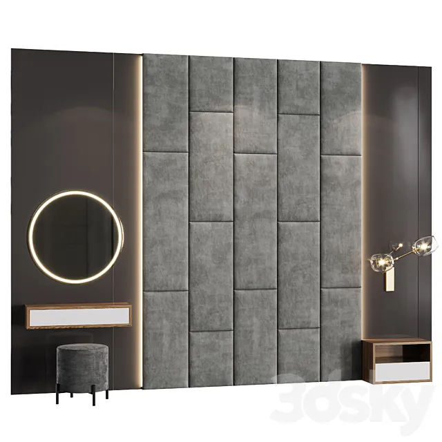 Decotarive Wall panel 047 3D Model