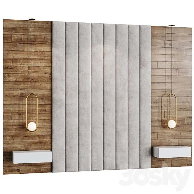 Decotarive Wall panel 050 3DModel