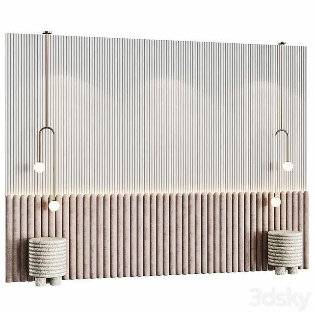 Decotarive Wall panel 055 3D Model