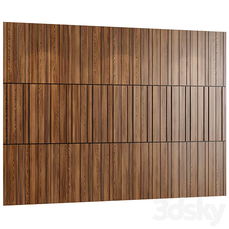 Decotarive Wall panel 070 3D Model Free
