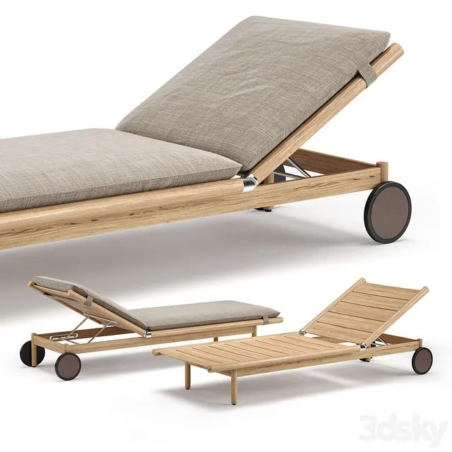 DEDON Tibbo Beach chair 3D Model