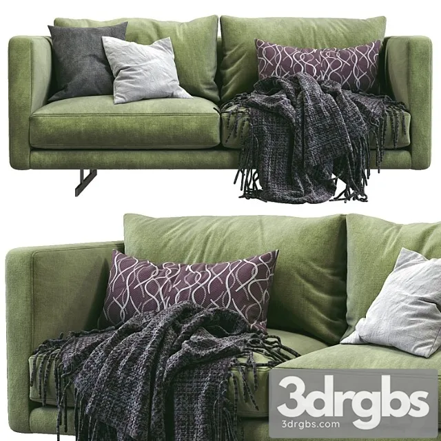 Dee dee sofa by berto 2 3D Model Free