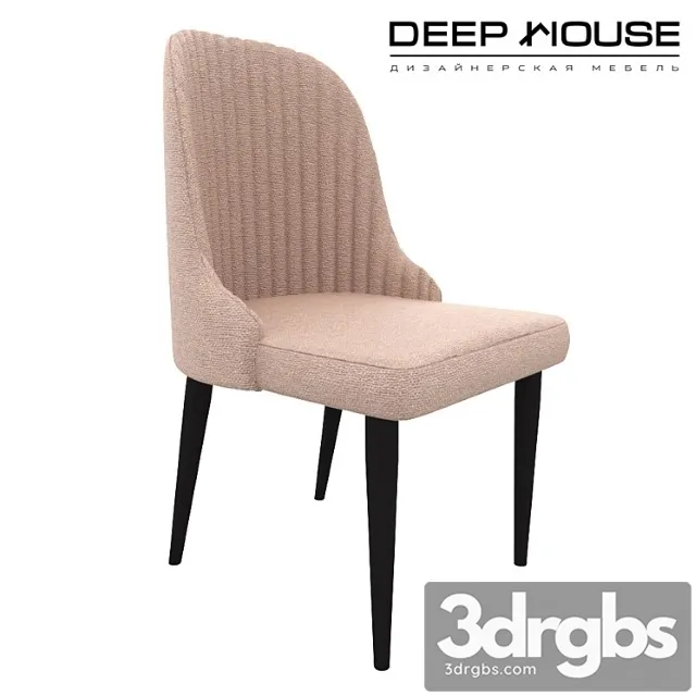 Deep house bary chair 2 3D Model Free