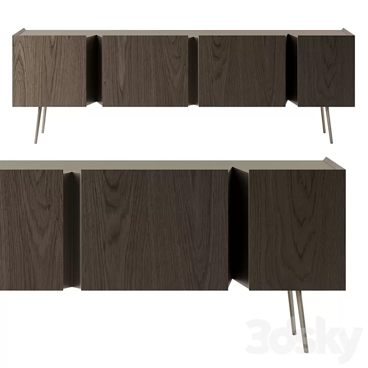 Deep sideboard by Shake 3D Model