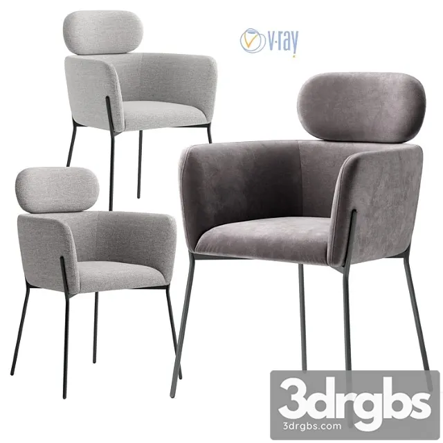 Deephouse. angers chair. 2 3D Model Free