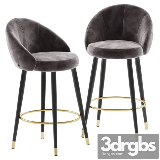 Deephouse bar chair ferrara 2 3D Model Free