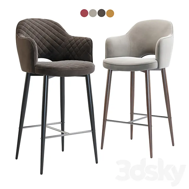 Deephouse. Bar chair Martin 3D Model