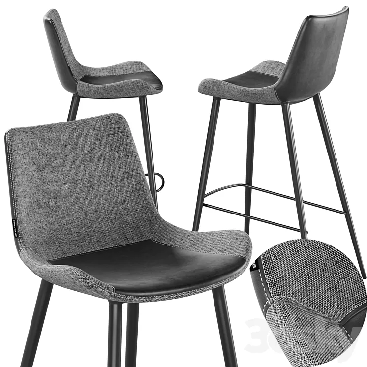 Deephouse Bar Chair Treviso 3D Model
