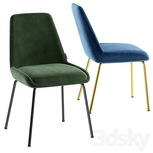 Deephouse Chair Aragon 3D Model