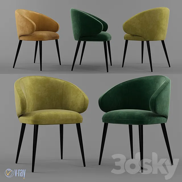 Deephouse. Chair BILBAO. 3DModel