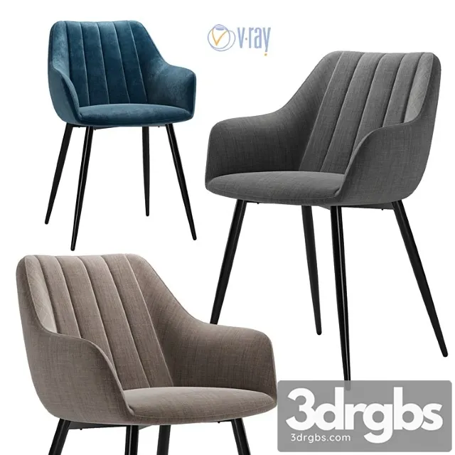 Deephouse. chair birmingham. art. 53561 53558 53557. 2 3D Model Free