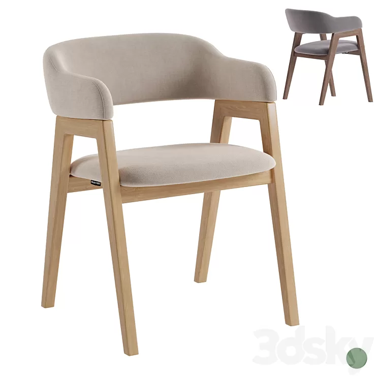 Deephouse Chair Chelsea 3D Model Free