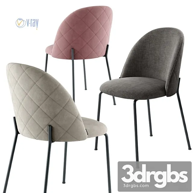 Deephouse. chair dijon 2 3D Model Free