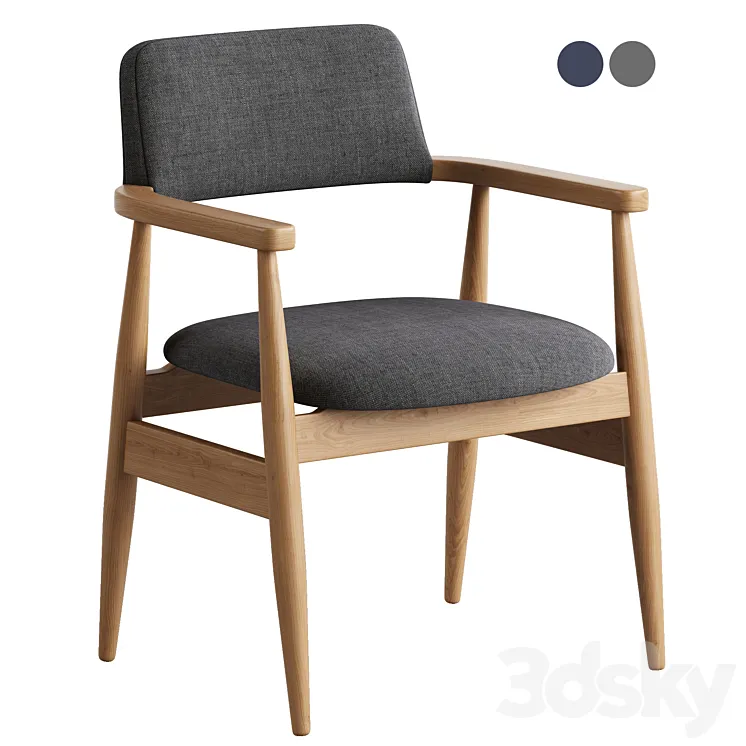 Deephouse. Chair Dresden 3D Model Free