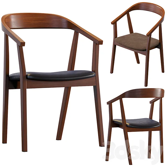 Deephouse chair john 3D Model