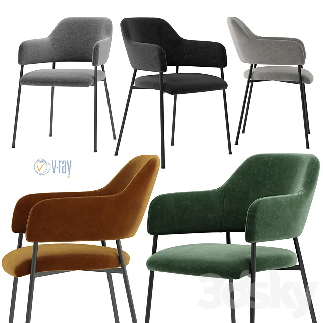 Deephouse. Chair Livorno. 3DModel