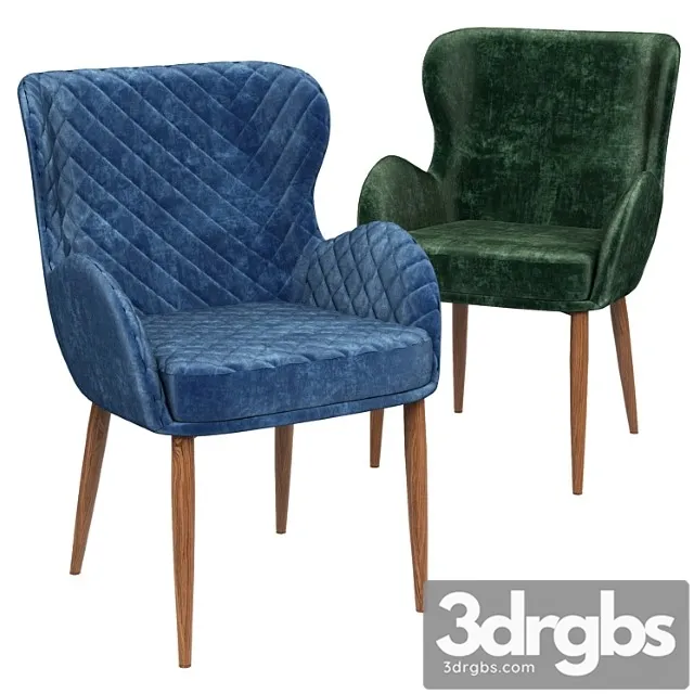 Deephouse chair morgan 2 3D Model Free