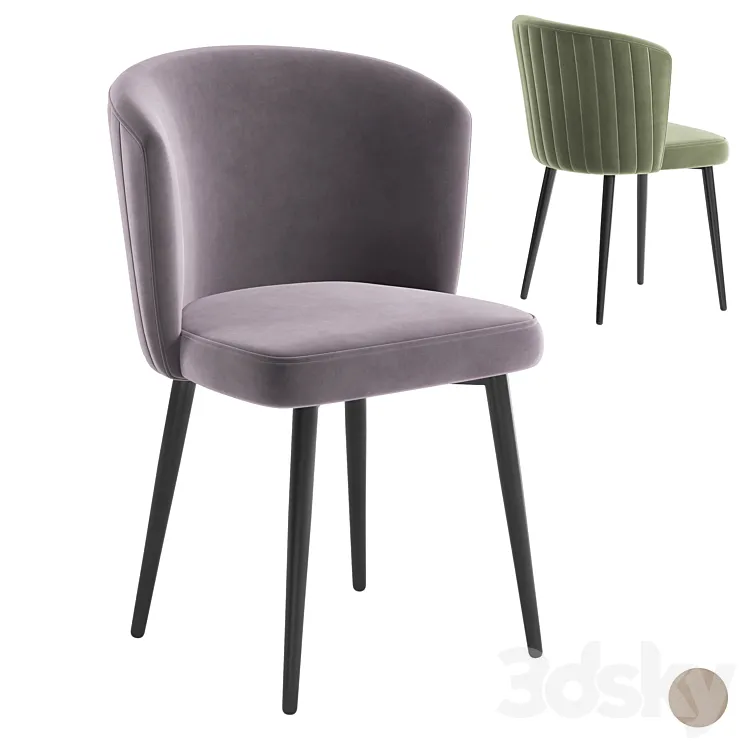 Deephouse Chair Naples 3D Model Free