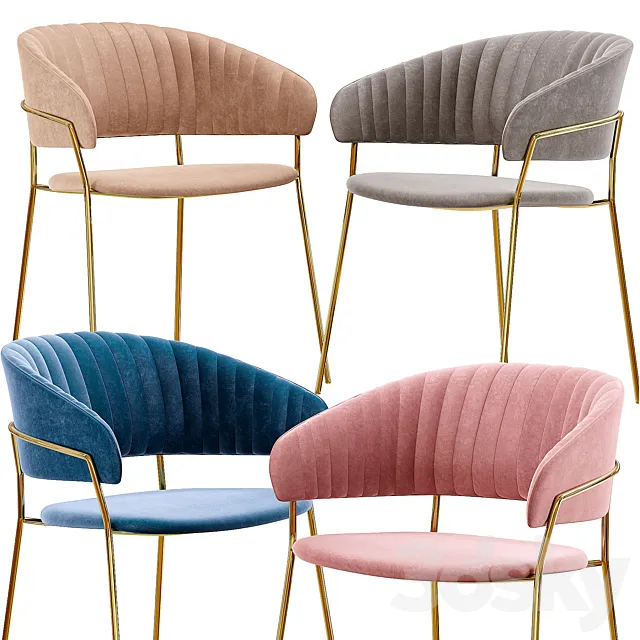 Deephouse Chair Pisa 3D Model