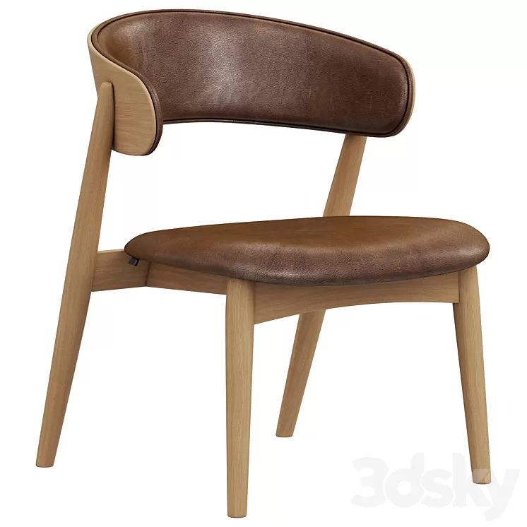 Deephouse Chair Siena 3D Model Free