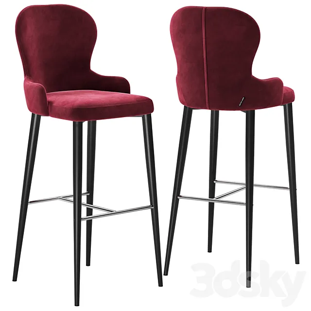 Deephouse Chamonix Bar Stool 3DModel