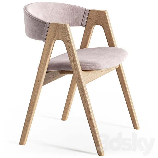 Deephouse Dublin chair 3D Model