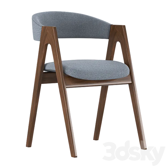 Deephouse Dublin dining chair 3D Model