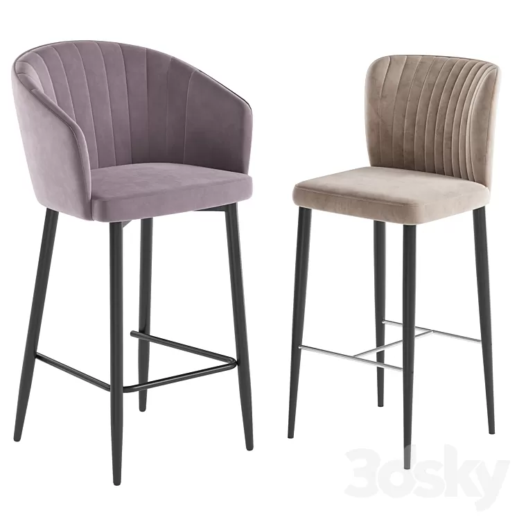Deephouse Garda Lion Barstool 3D Model Free